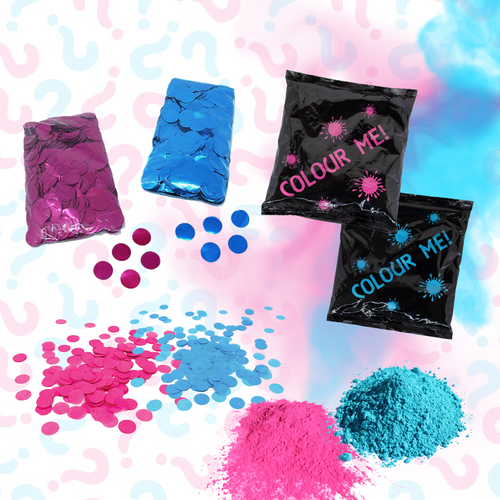 gender reveal colour pack