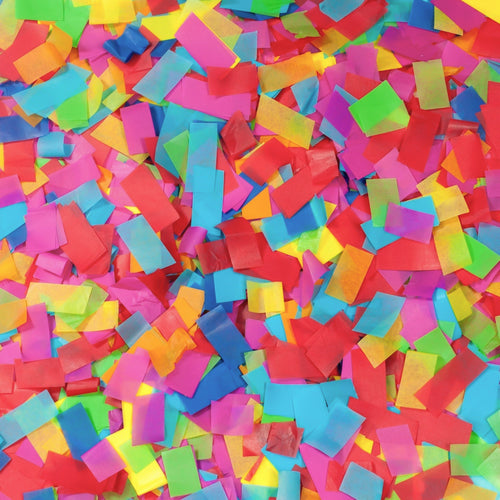 Multi Confetti Rectangle Paper (1kg)