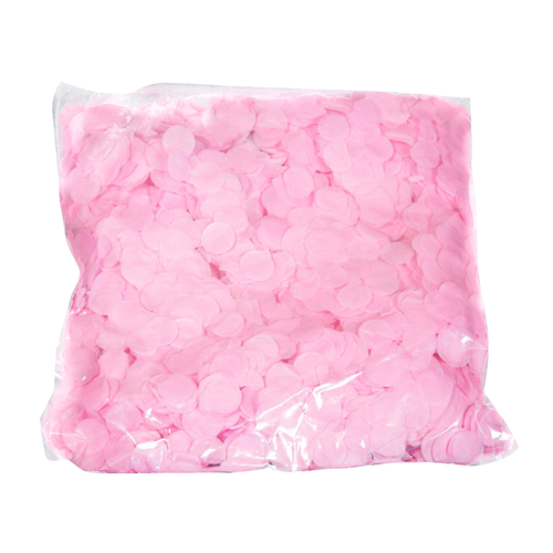 Tissue Circle Confetti (sold in 1kg, bags of 200g each)